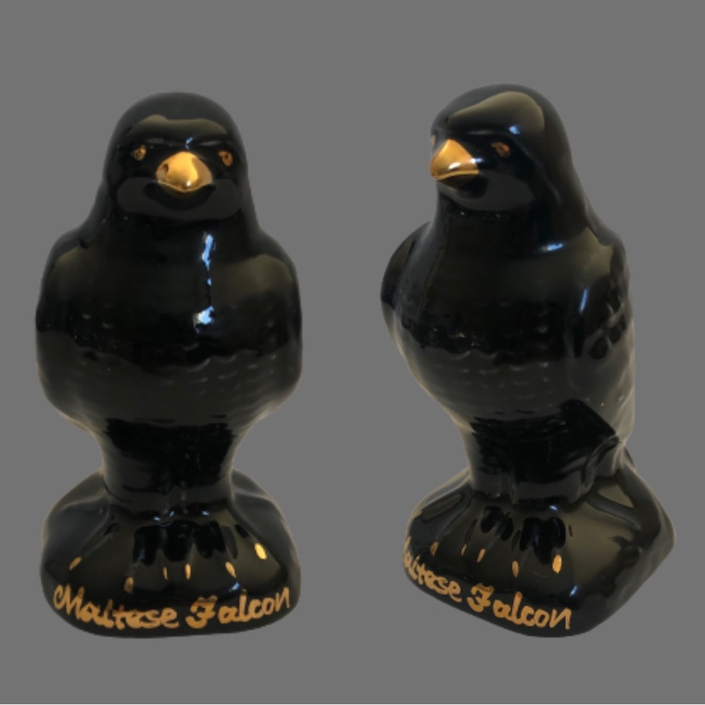 Vintage Rare Bristow Potteries Maltese Falcon figure made in Malta HTF